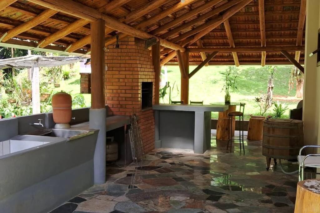 Sitio Som Das Aguas Benedito Novo Bagian luar foto